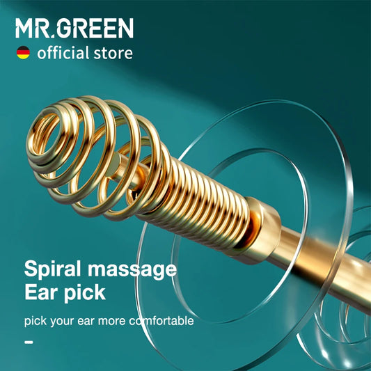 MR.GREEN Ear Wax Removal 360° Spiral Massage