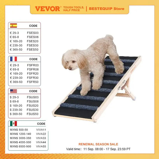 VEVOR Dog Ramp  Anti-slip