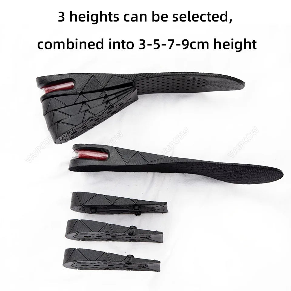 1pair 3-9cm Invisible Height Increase Insole