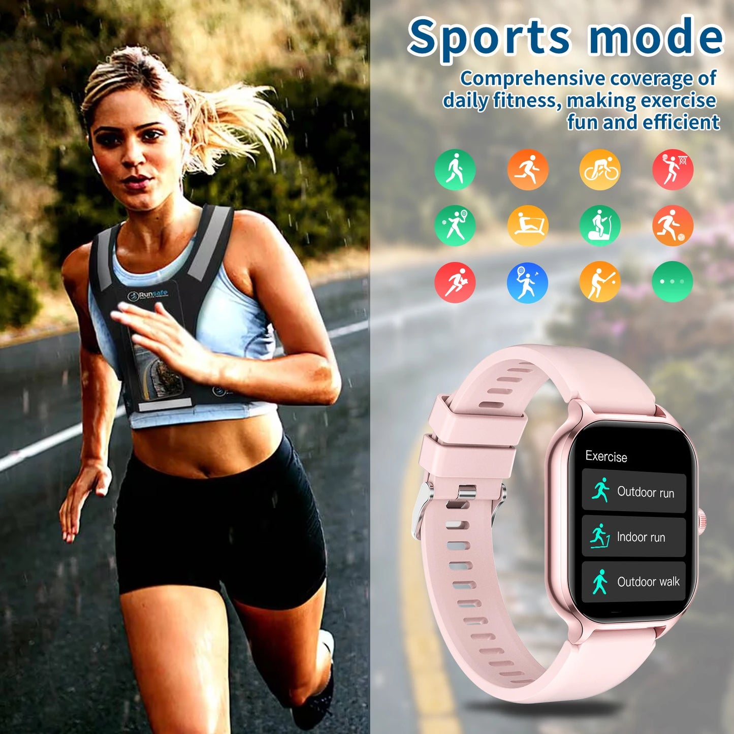 Smartwatch, Wireless Talk/Dial, Multi-Sport