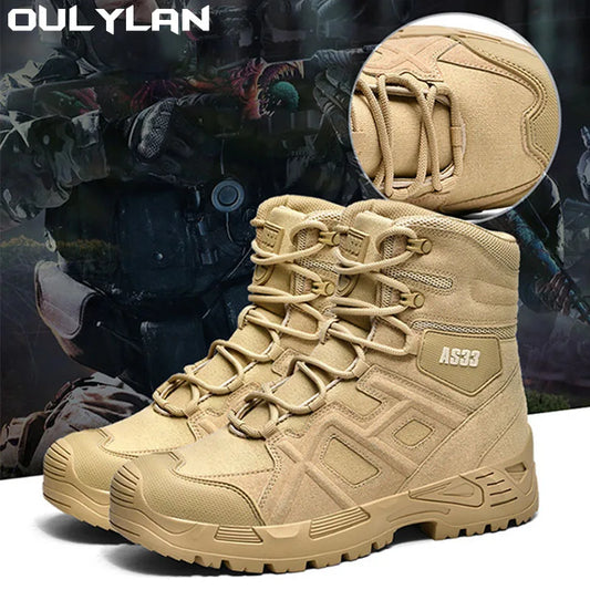 Camping Training Shoes Combat Desert Ankle Boots