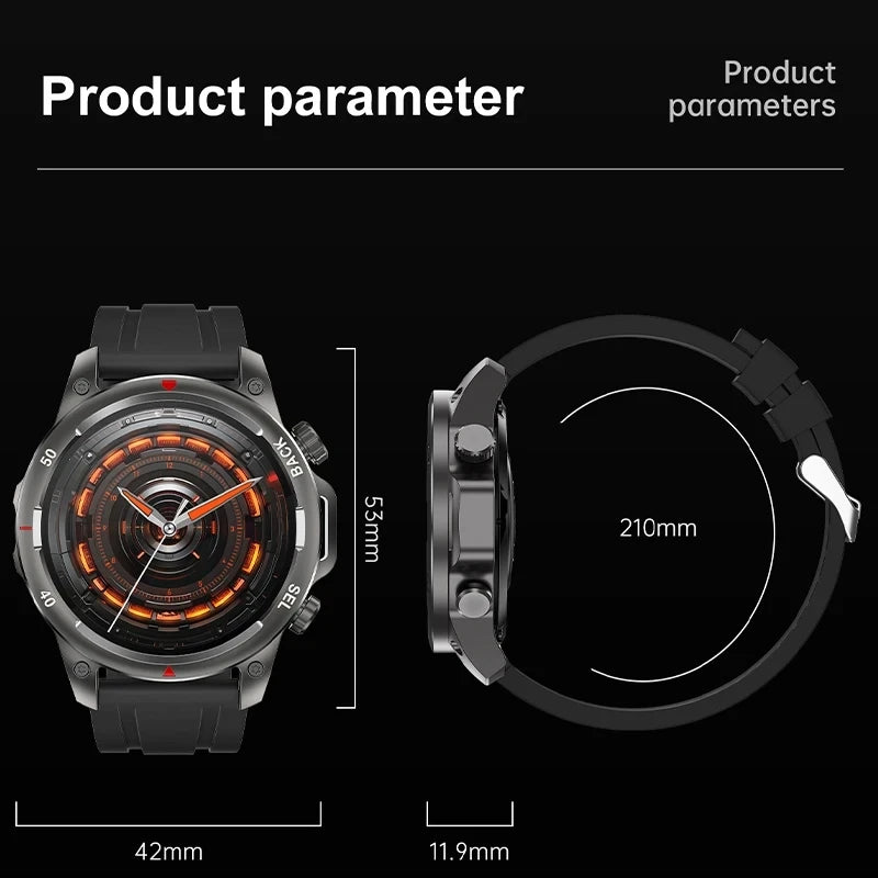 2024 New Bluetooth Calling Men's Smartwatch