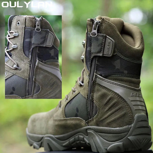 Climbing Outdoor Mens Work Safety Boots