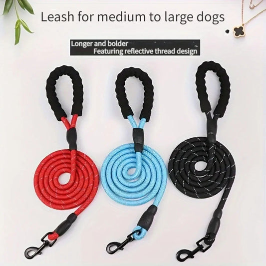 Pet Dog Leash, Dog Leads with Soft Padded Handle