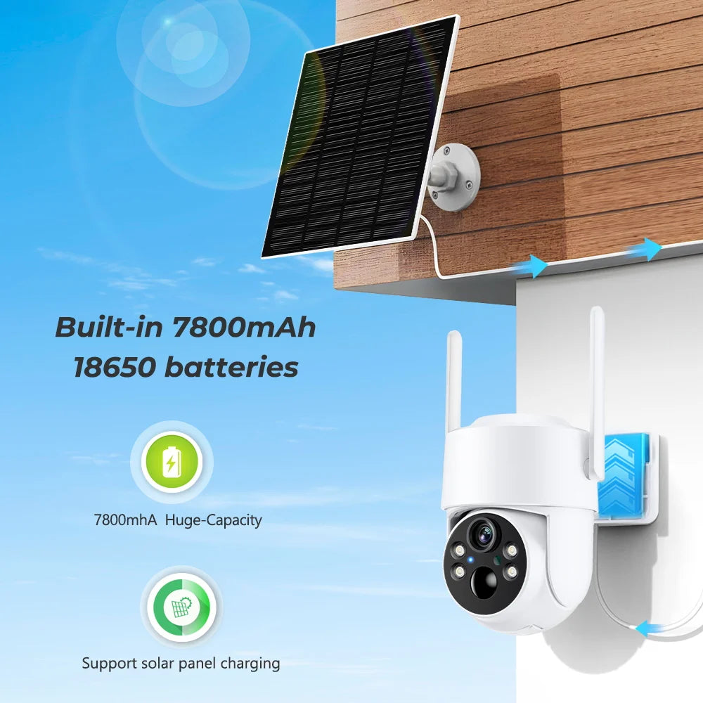 Camera Outdoor Wireless Solar IPCamera