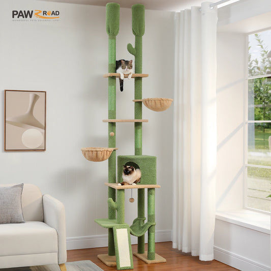 Cactus Cat Tree Floor to Ceiling