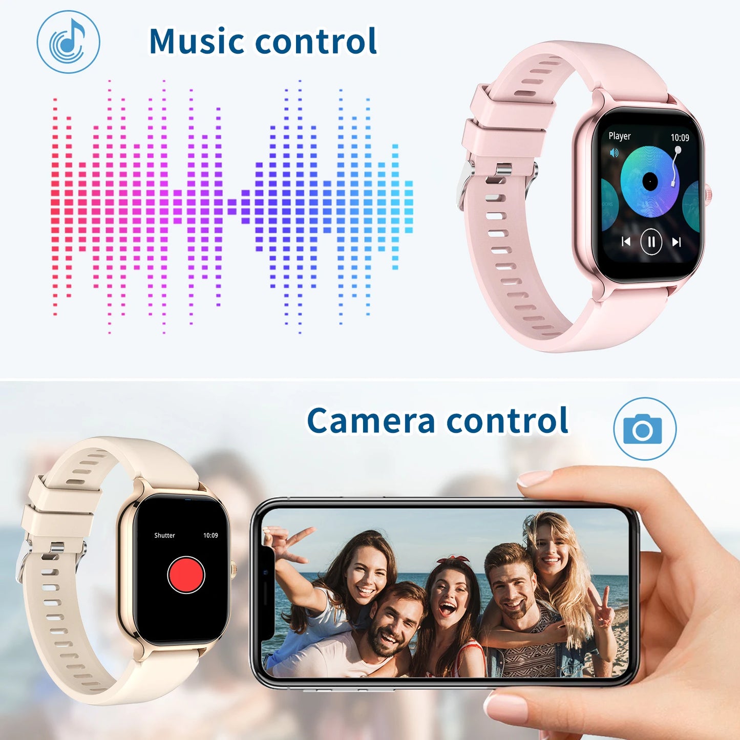 Smartwatch, Wireless Talk/Dial, Multi-Sport