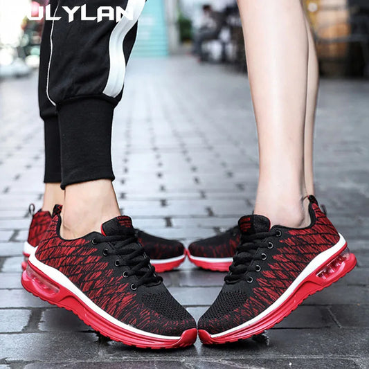 Oulylan Men Running Shoes Breathable Mesh